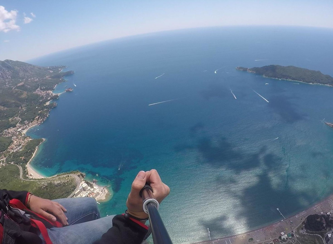 Budva’s Winter Calm, New Year Festivities, and Paragliding