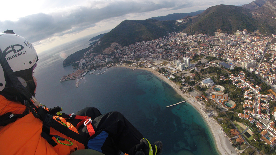Budva’s Drone Mishap, Luxury Growth, and Paragliding Thrills