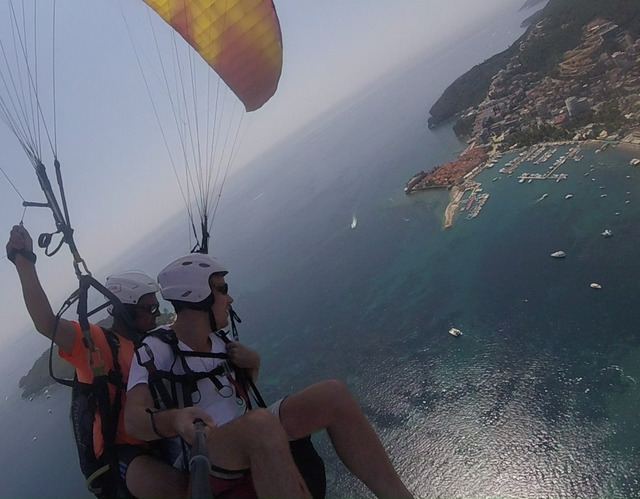 Budva’s Turmoil and Triumph: Scenic Paragliding Awaits