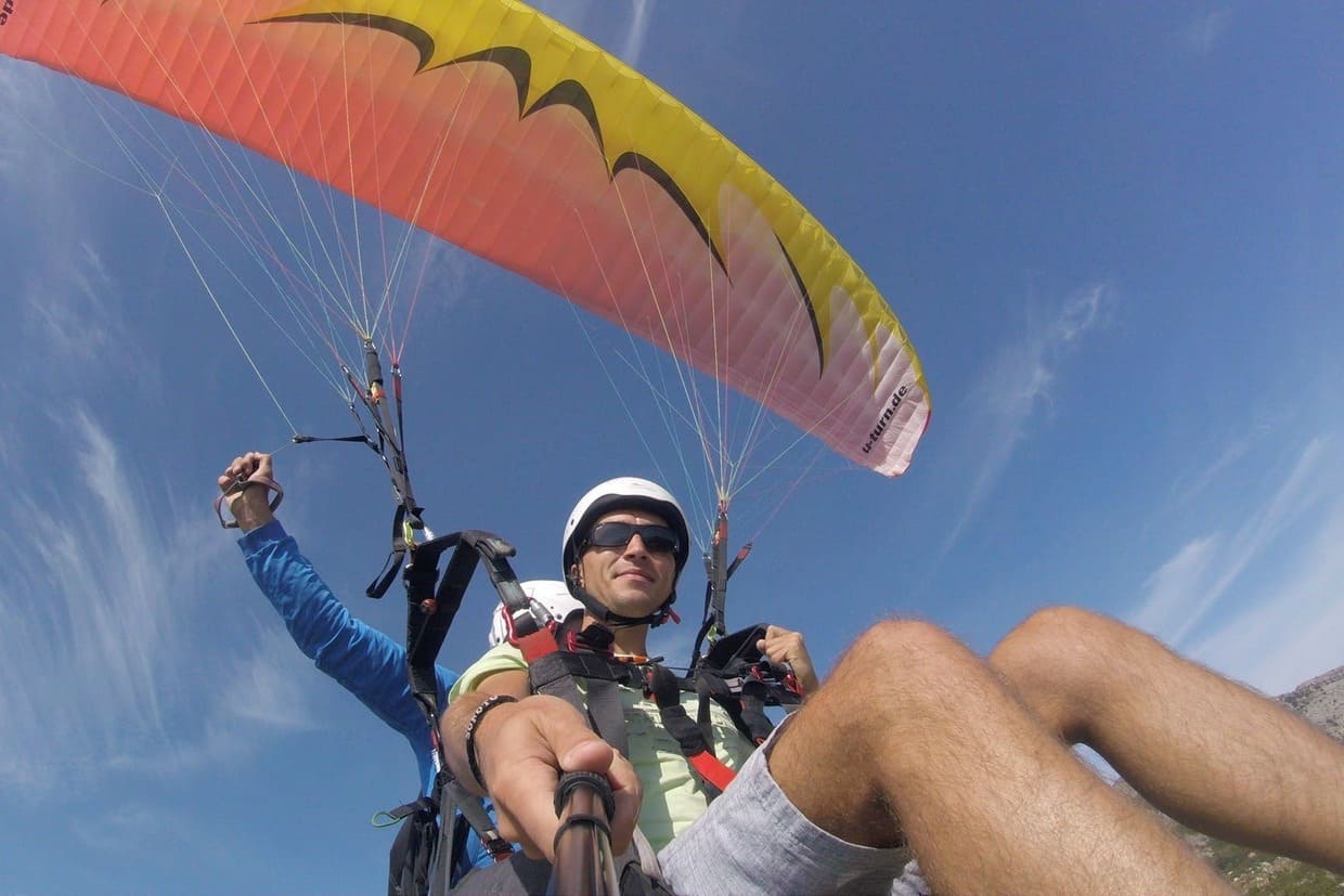 Your First Tandem Paragliding in Budva: what to expect as a beginner