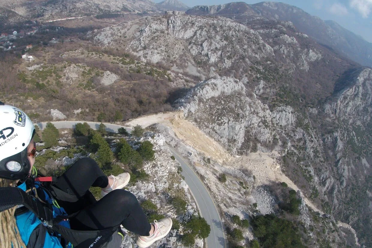 Budva Riviera paragliding gallery photo 13