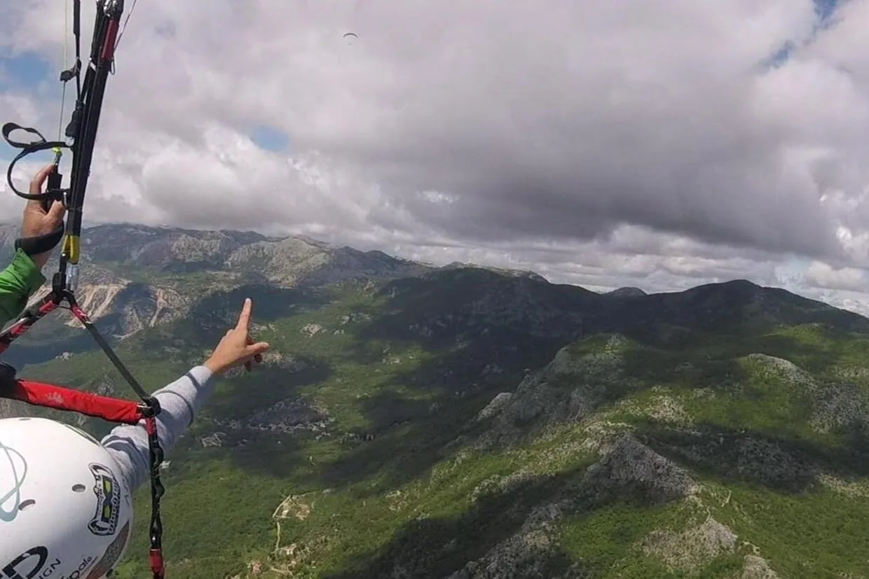 Budva Riviera paragliding gallery photo 14