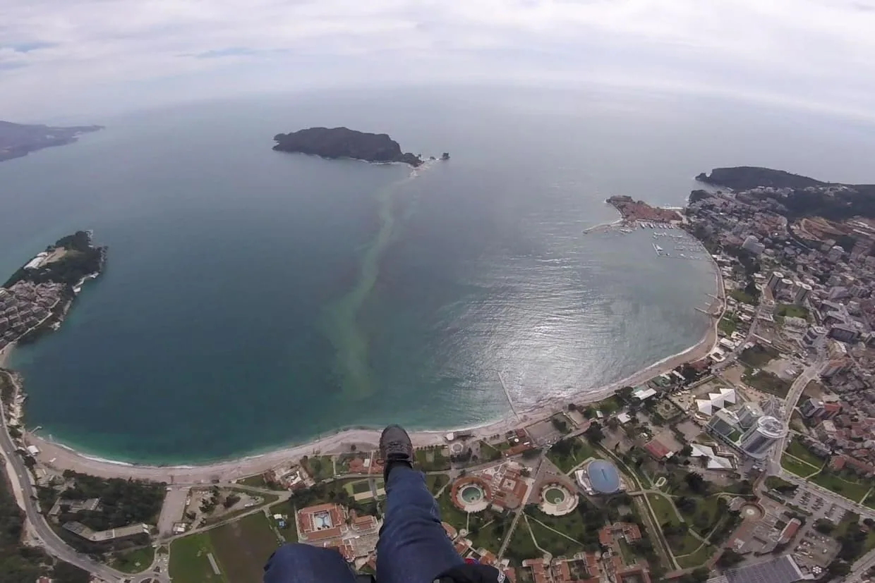 Budva Riviera paragliding gallery photo 18