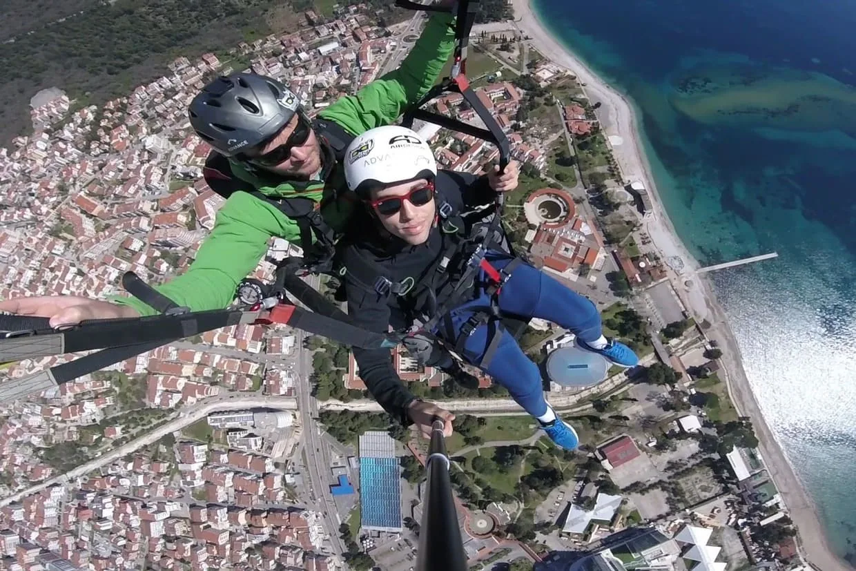 Budva Riviera paragliding gallery photo 19