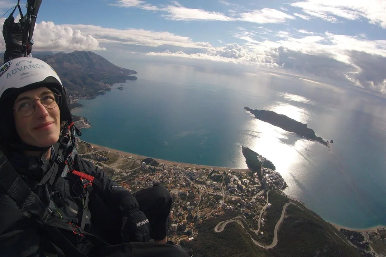 Budva Riviera paragliding gallery photo 21