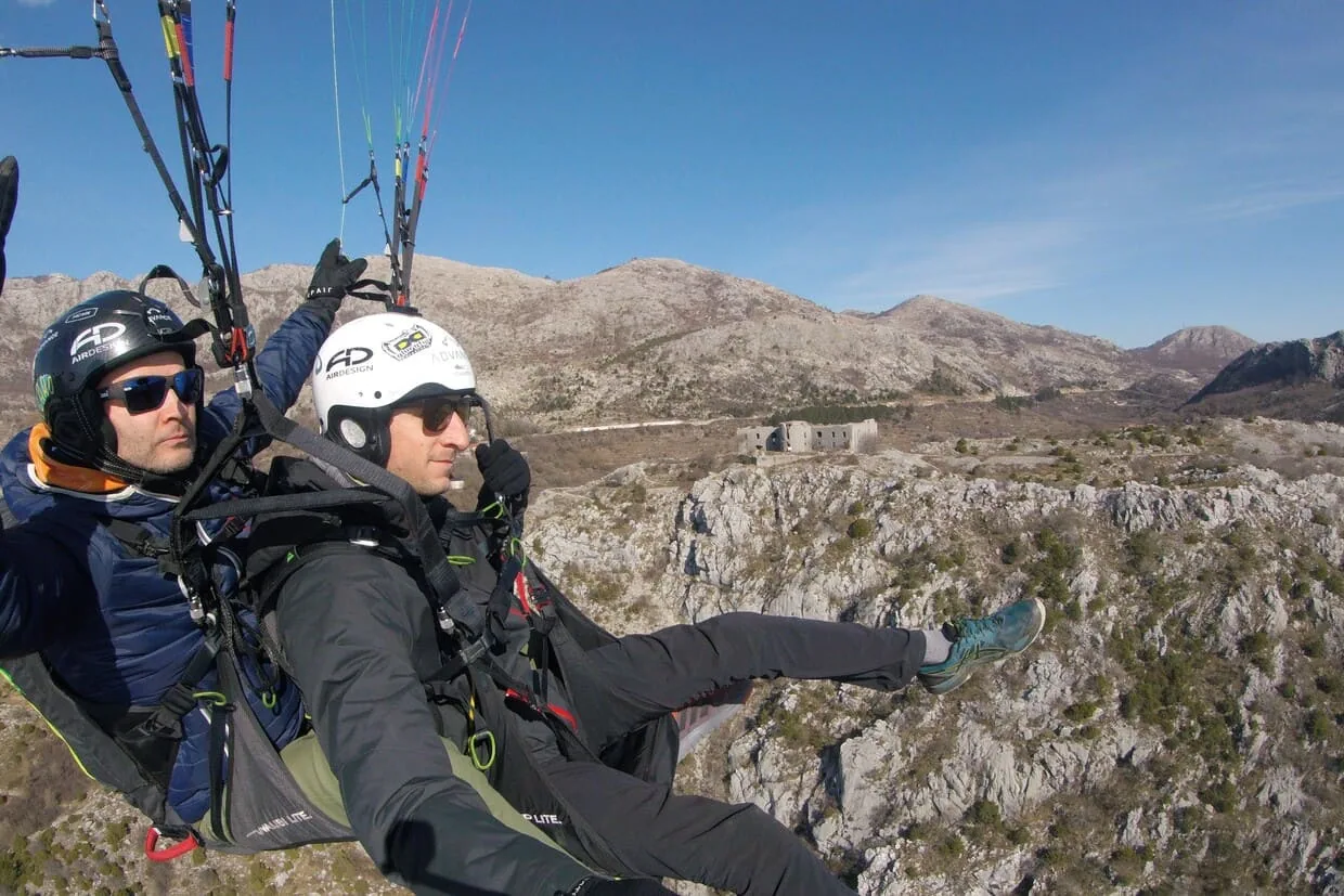 Budva Riviera paragliding gallery photo 9