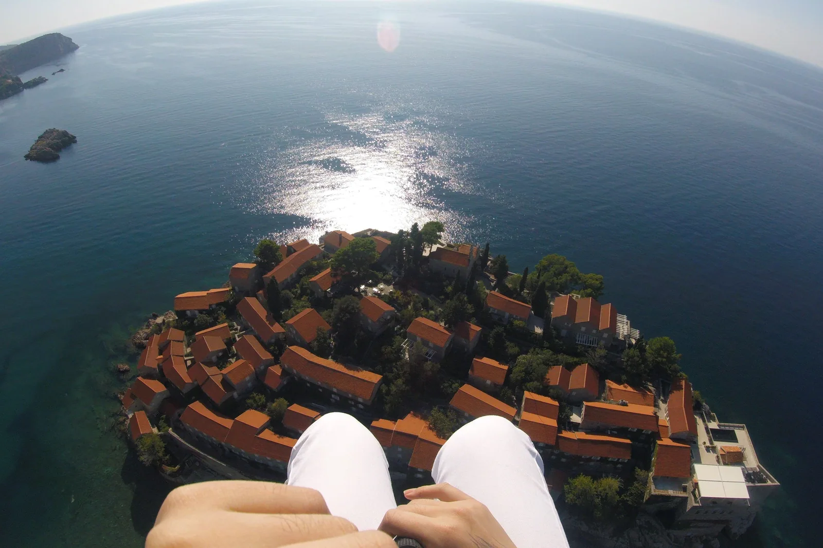Sveti Stefan paragliding gallery photo 10