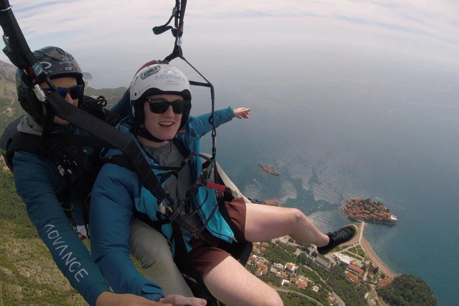 Sveti Stefan paragliding gallery photo 11