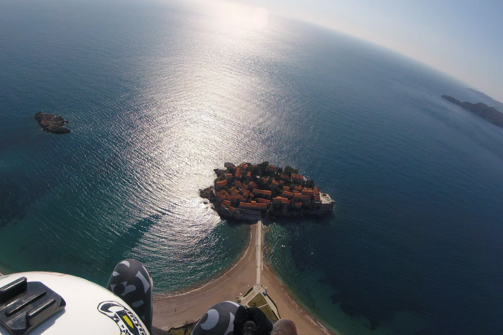 Sveti Stefan paragliding gallery photo 12