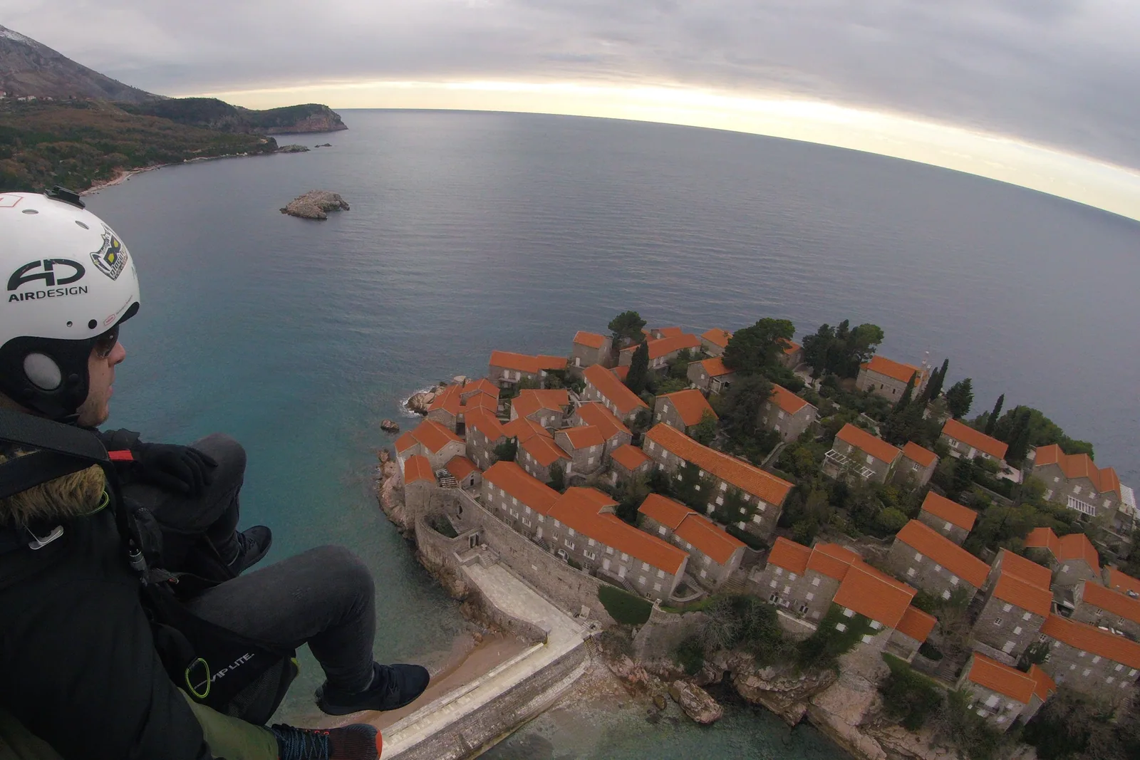 Sveti Stefan paragliding gallery photo 14