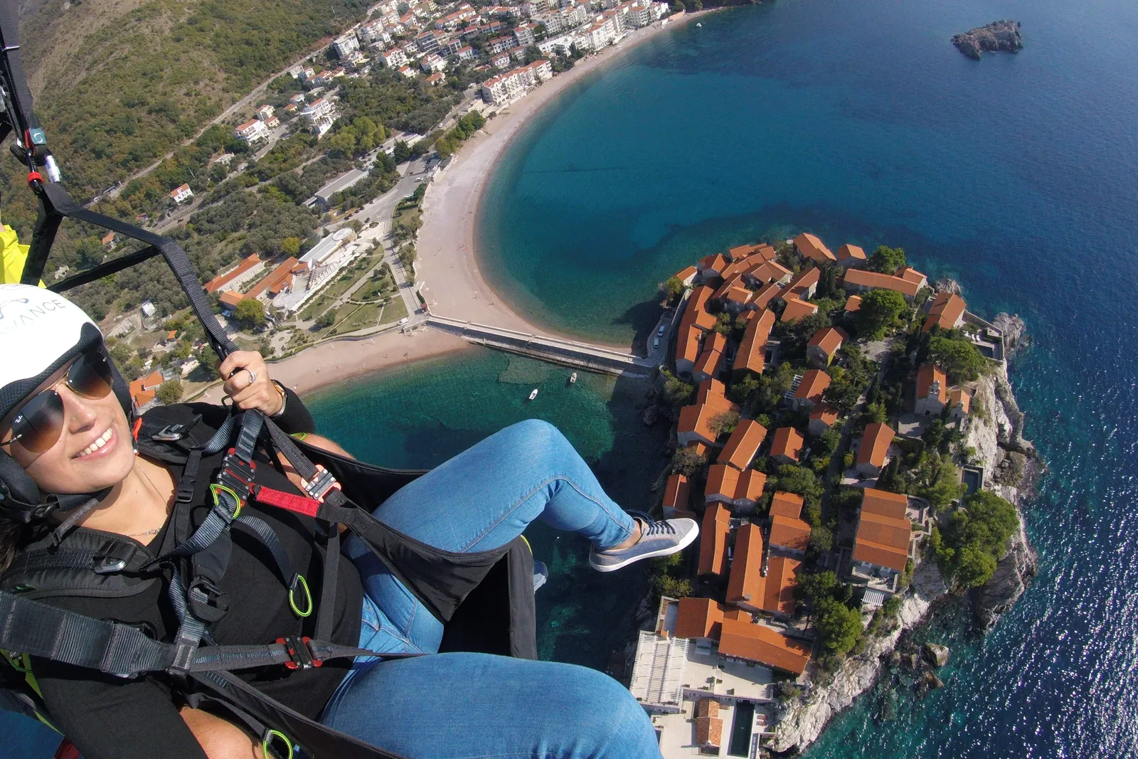 Sveti Stefan paragliding gallery photo 17