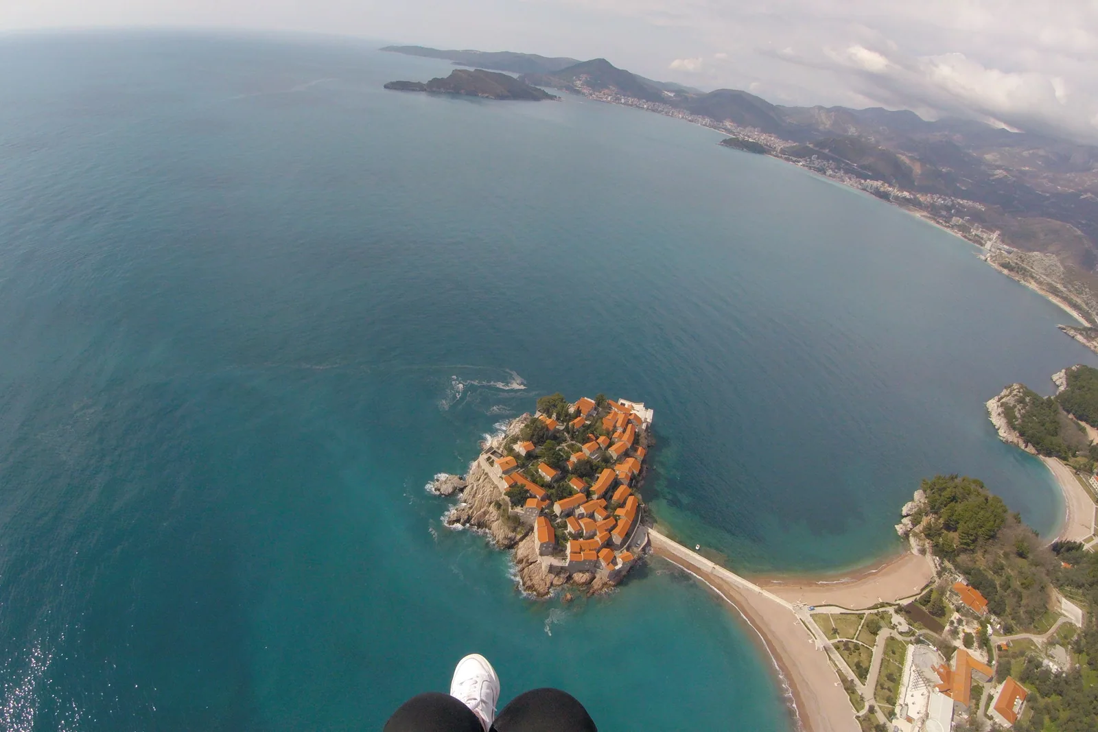 Sveti Stefan paragliding gallery photo 18