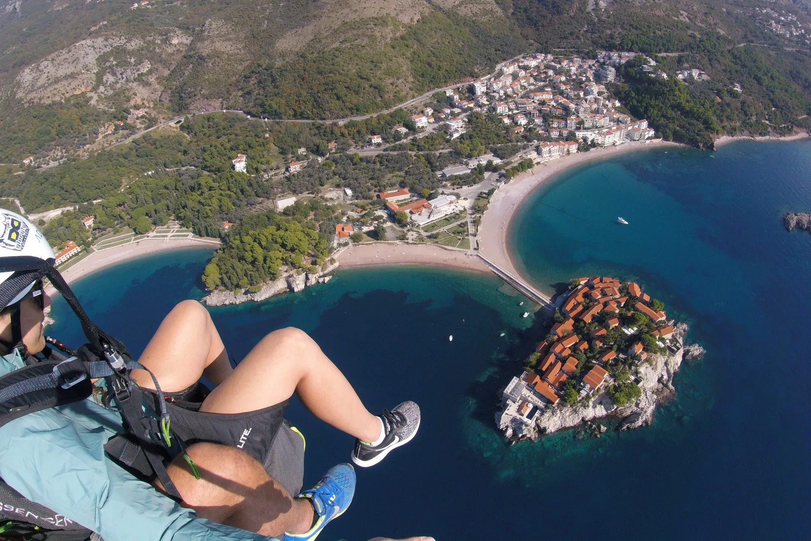 Sveti Stefan paragliding gallery photo 19
