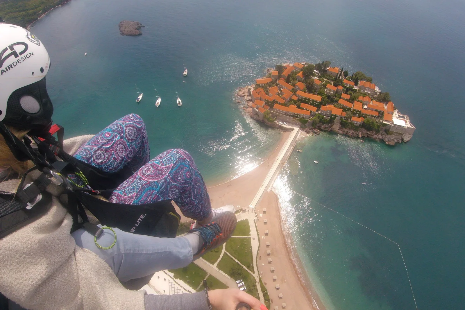 Sveti Stefan paragliding gallery photo 20