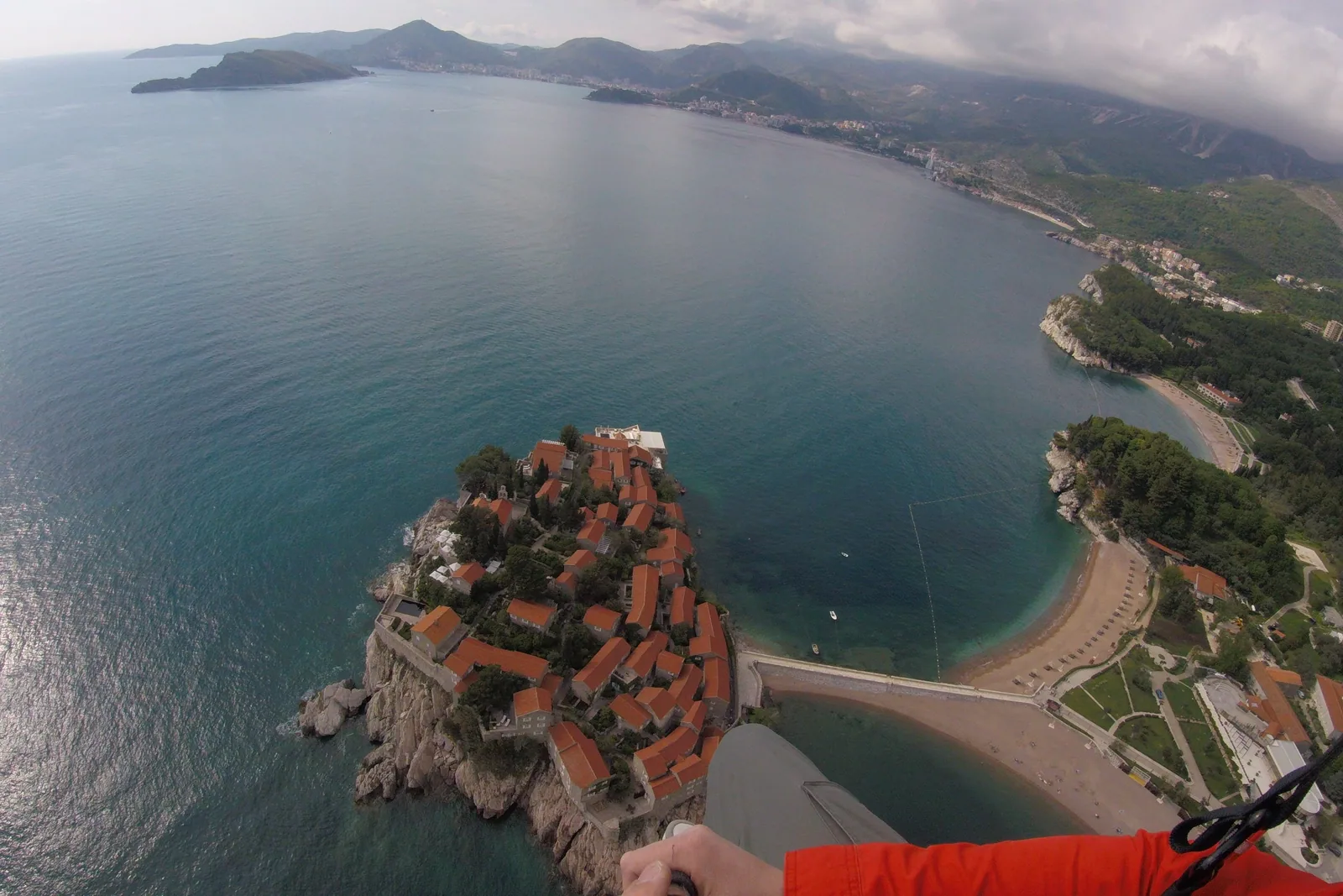 Sveti Stefan paragliding gallery photo 21