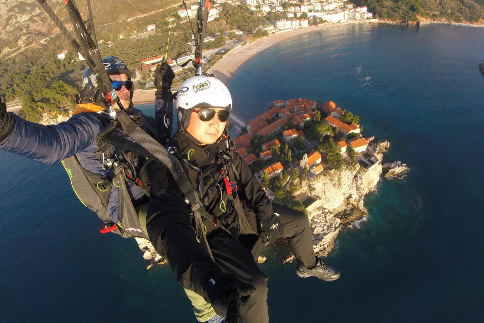 Sveti Stefan paragliding gallery photo 22