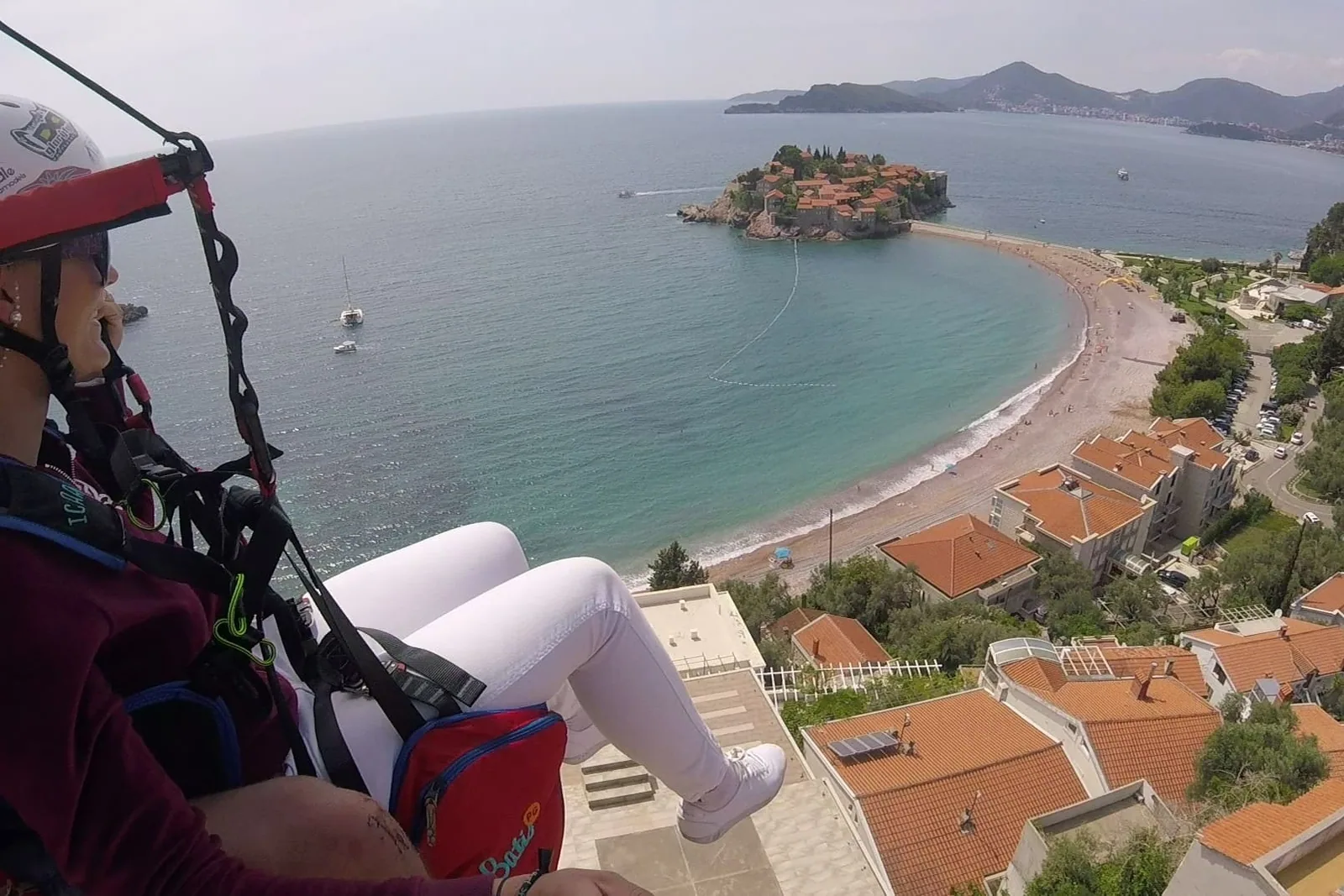 Sveti Stefan paragliding gallery photo 23