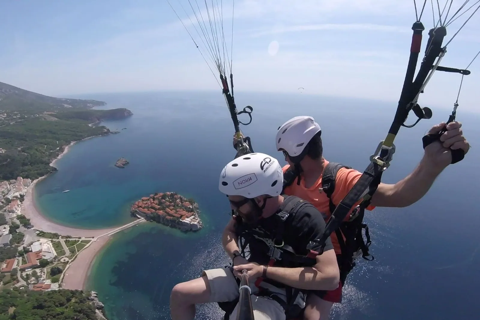 Sveti Stefan paragliding gallery photo 25