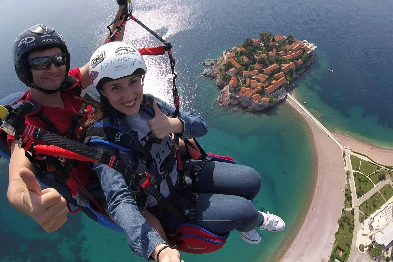 Sveti Stefan paragliding gallery photo 26