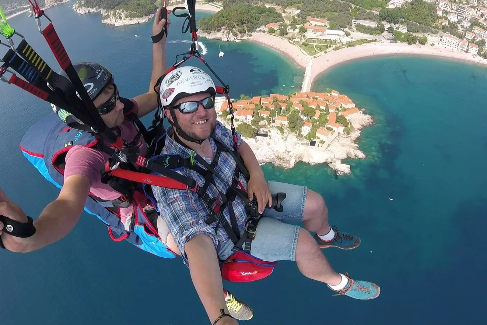 Sveti Stefan paragliding gallery photo 27