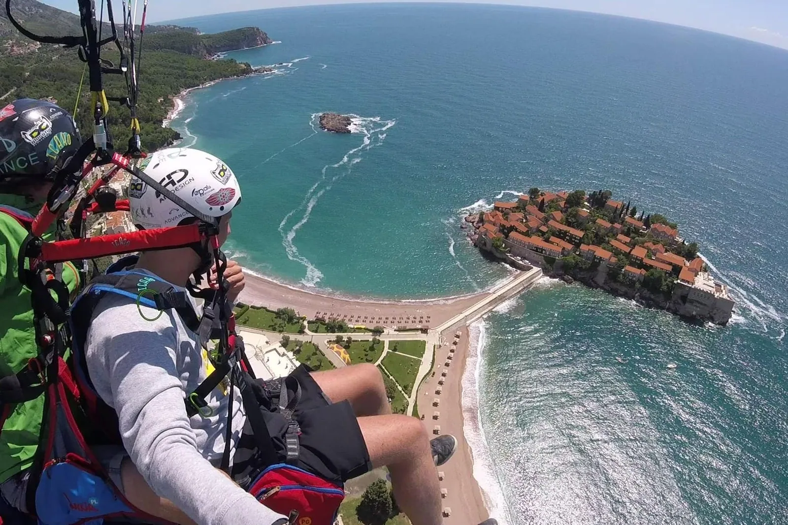 Sveti Stefan paragliding gallery photo 28