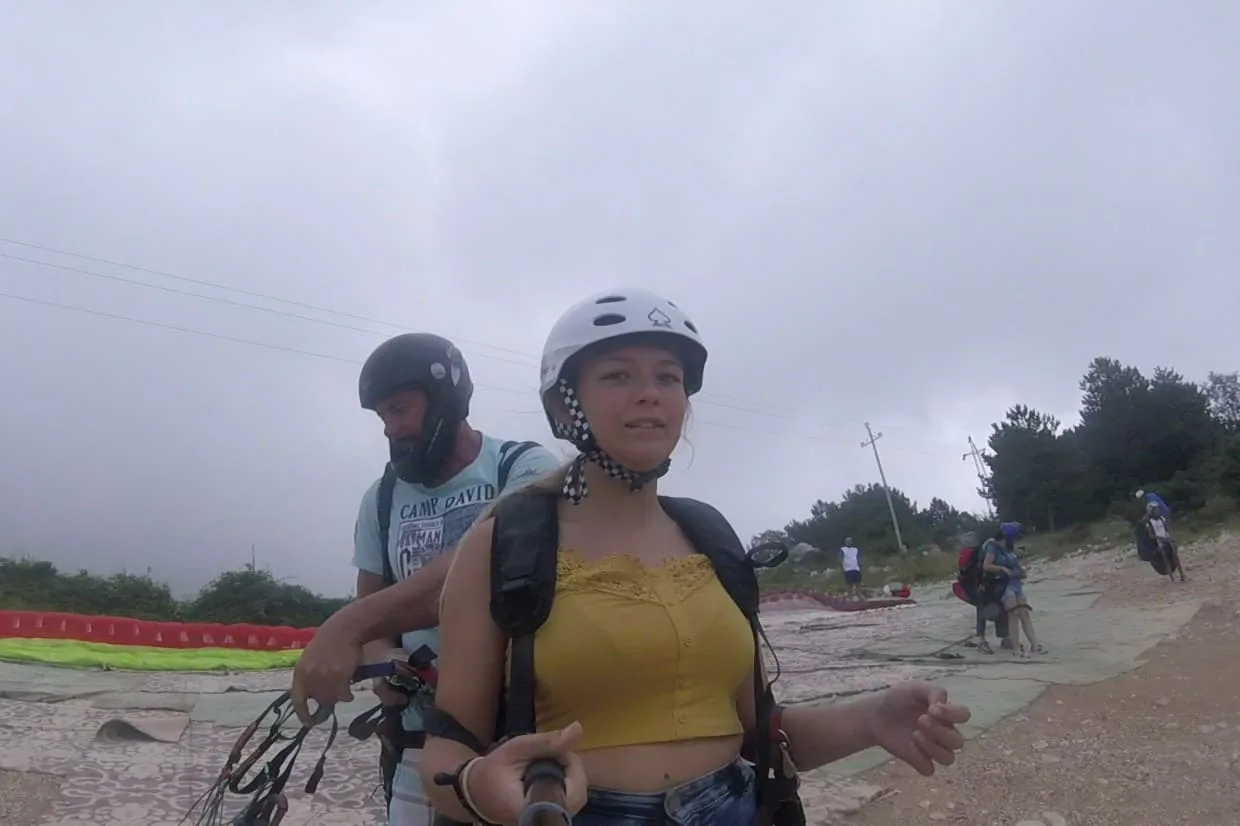 Takeoff context paragliding gallery photo